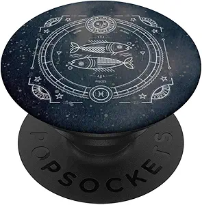 Pisces Zodiac constellation Stars sign fish Pop Up - Pisces Canvas for men