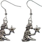 Miniblings - Virgo Earrings for men