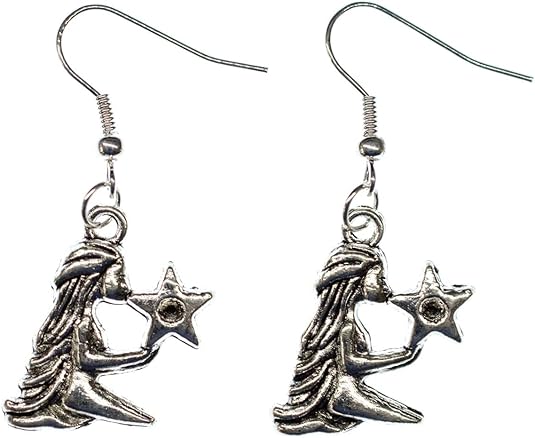 Miniblings - Virgo Earrings for men