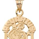 Claddagh Gold - Aquarius Necklace for men