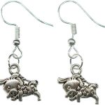 Miniblings - Taurus Earrings for men
