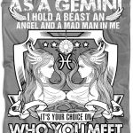 Birthday Gift Blanket for Bed and Couch, As A Gemini Blankets - Perfect for Layering Any Bed - Provides Comfort and Warmth for Years (Medium Fleece Blanket (60"x50") - Dark Grey) - Gemini Blanket for men