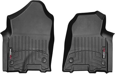 Weathertech Custom Fit FloorLiners for Dodge Ram Truck 1500, Ram 1500, Ram 1500-1st Row (4414281), Black - Aries Car Floor Mat for men