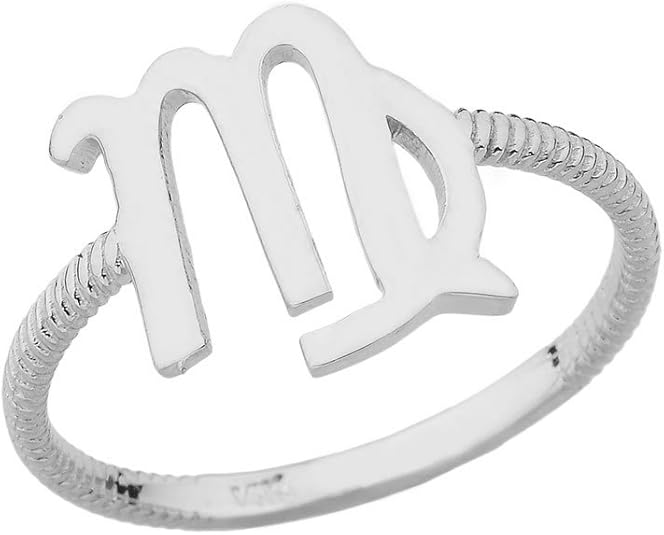 CaliRoseJewelry - Virgo Ring for men