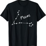Zodiac Sunsign Constellation Tshirts - Pisces T-Shirt for men