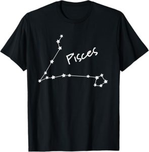 Zodiac Sunsign Constellation Tshirts - Pisces T-Shirt for men