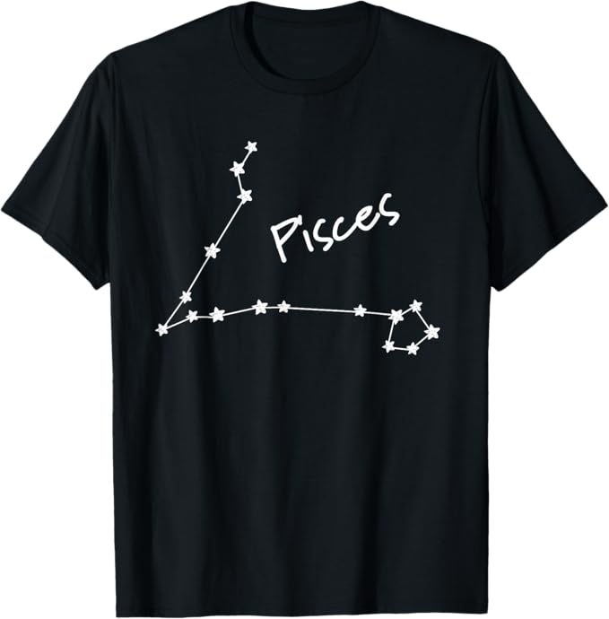 Zodiac Sunsign Constellation Tshirts - Pisces T-Shirt for men