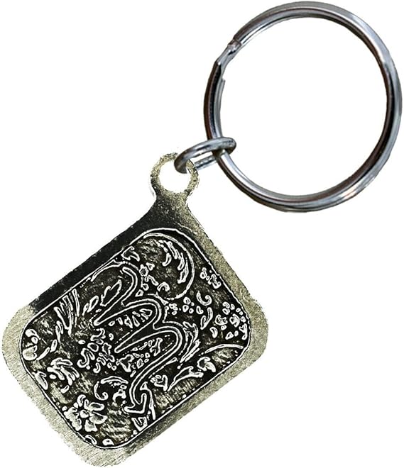 Scorpio Keychain, Zodiac, Horoscope, Pewter, L087KC, 1 1/4”, 100% Handmade in the USA, Star Sign Keychain, Key Chain, Key Ring, Key Fob, Astrology, Birth Month, Gift, 20+ Zodiac Designs Availible - Aries Keychain for men