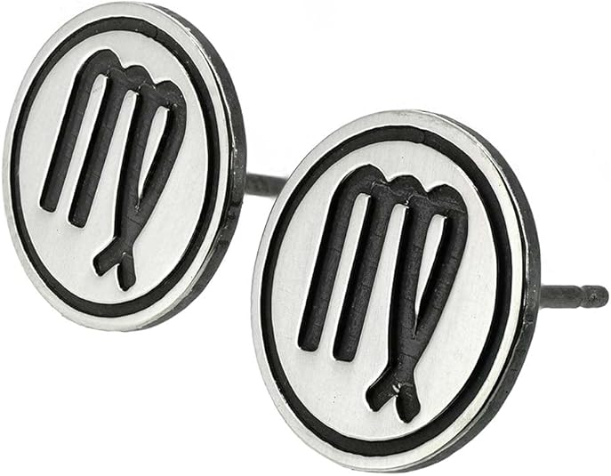 Poseidon's Booty - Virgo Earrings for men