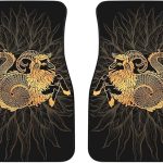 Capricorn Floor Mats for Cars, Capricorn Star Sign Car Mats, Capricorn Zodiac Car Mats, Unique Capricorn Lover Front and Back Car Mats - Virgo Car Floor Mat for men