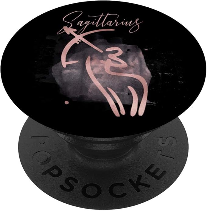 Cute Sagittarius Bow and Arrow Sign Astrology Rose Pink Boho - Sagittarius Home Decor for men