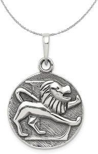 The Black Bow - Leo Necklace for men