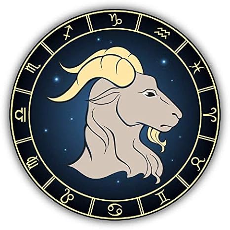 Aries Zodiac Sign Vinyl Decal Sticker Waterproof Car Decal Bumper Sticker 5" - Aries Sticker for men