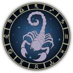 Scorpion Zodiac Sign Vinyl Decal Sticker Waterproof Car Decal Bumper Sticker 5" - Scorpio Sticker for men