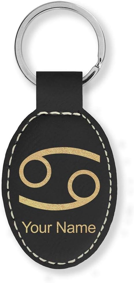 LaserGram - Cancer Keychain for men