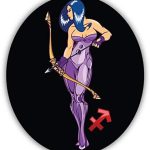 Sagittarius Horoscope Sign Sexy Vinyl Decal Sticker Waterproof Car Decal Bumper Sticker 5" - Pisces Car Accessories for men