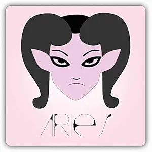 Aries Zodiac Symbol Astrology Sign Vinyl Decal Sticker Waterproof Car Decal Bumper Sticker 5" - Aries Sticker for men