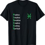 Horoscope Zodiac Signs Printed Designs - Pisces T-Shirt for men