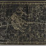 The Oliver Gal Artist Co. Inspirational Spiritual Wall Art Canvas Prints 'Gemini' Home Décor, 45" x 36", Gold, Black - Gemini Canvas for men