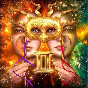 Better Selection 5D DIY Full Drill Constellation Diamond Art Aquarius Cross Stitch Zodiac Signs Embroidery Mosaic Kit Home Decor Wall Art Gifts Gemini - Gemini Canvas for men