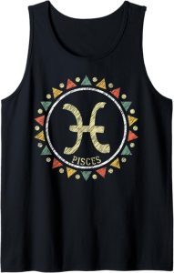 Pisces Zodiac Astrology T-shirts - Pisces T-Shirt for men