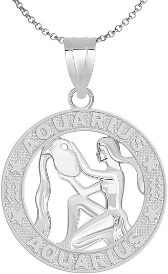 CaliRoseJewelry - Aquarius Necklace for men