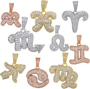 HarlemBling - Virgo Earrings for men