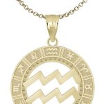 CaliRoseJewelry - Aquarius Necklace for men