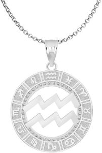 CaliRoseJewelry - Aquarius Necklace for men