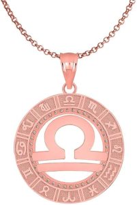 CaliRoseJewelry - Libra Necklace for men