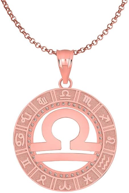 CaliRoseJewelry - Libra Necklace for men