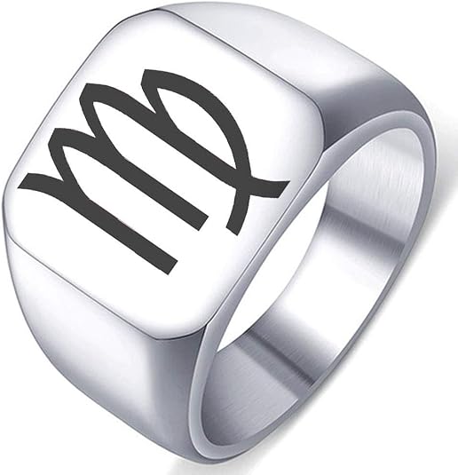12 Constellations Ring - Virgo Ring for men