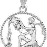 Claddagh Gold - Aquarius Necklace for men