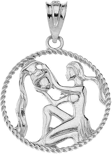 Claddagh Gold - Aquarius Necklace for men