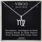 Inspired By My Girls - Virgo Necklace for men