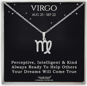 Inspired By My Girls - Virgo Necklace for men