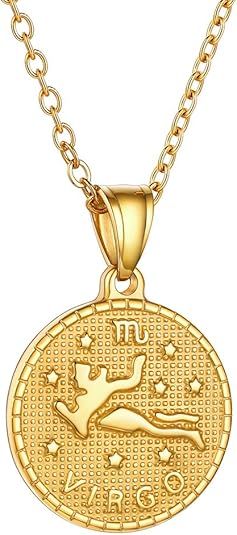 GoldChic - Virgo Necklace for men