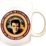 Peter Gabriel Singer 11 Oz Cup, Astrology Aquarius Zodiac Earth Bull - Aquarius Mug for men