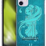 Head Case Designs Aquarius Zodiac Signs Hard Back Case Compatible with Apple iPhone 11 - Aquarius Phone Case for men