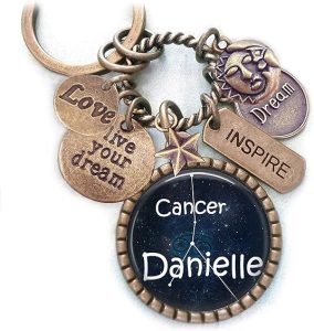 Handmade - Cancer Keychain for men