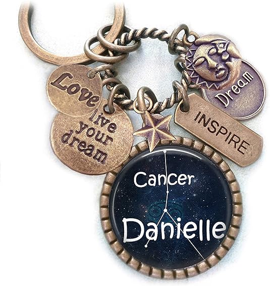Handmade - Cancer Keychain for men