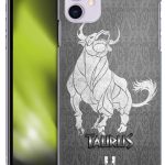 Head Case Designs Taurus Zodiac Signs Hard Back Case Compatible with Apple iPhone 11 - Taurus Phone Case for men