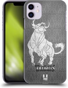 Head Case Designs Taurus Zodiac Signs Hard Back Case Compatible with Apple iPhone 11 - Taurus Phone Case for men