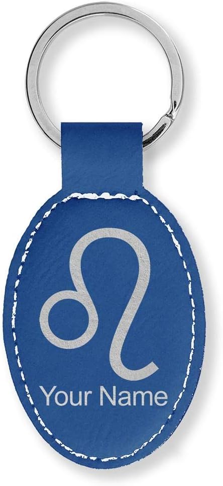 LaserGram - Leo Keychain for men