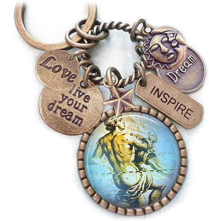 Handmade - Cancer Keychain for men