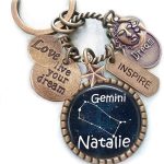 Handmade - Cancer Keychain for men