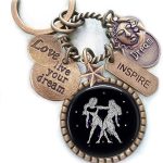 Handmade - Cancer Keychain for men