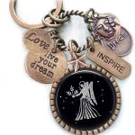 Handmade - Cancer Keychain for men