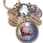 Handmade - Cancer Keychain for men