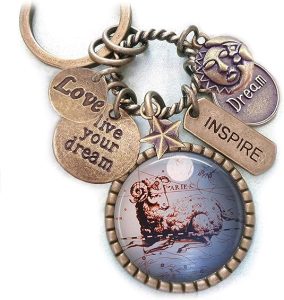 Handmade - Cancer Keychain for men